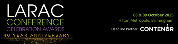 LARAC UK Conference 40th anniversary banner